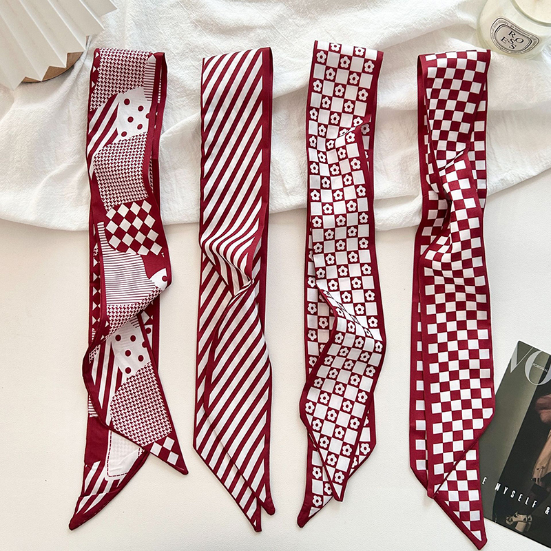 Luxury Bags Brand - 2026 New Luxury Brand Scarf Red