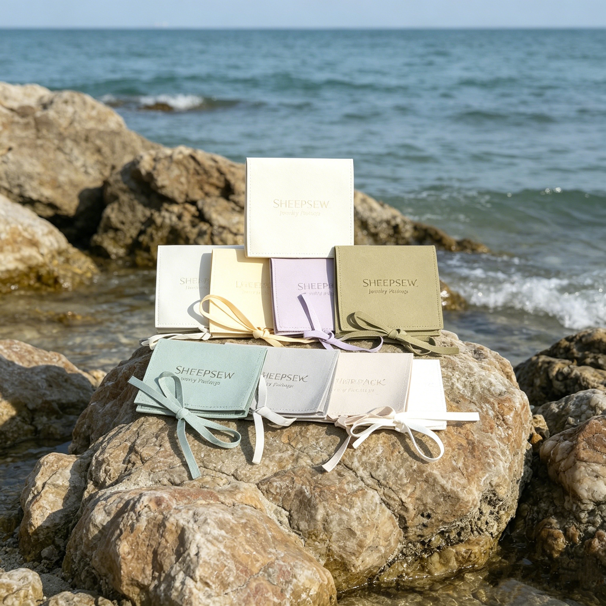 Luxury Bags No Logo - SheepSew Wholesale Custom Logo Envelope Jewelry