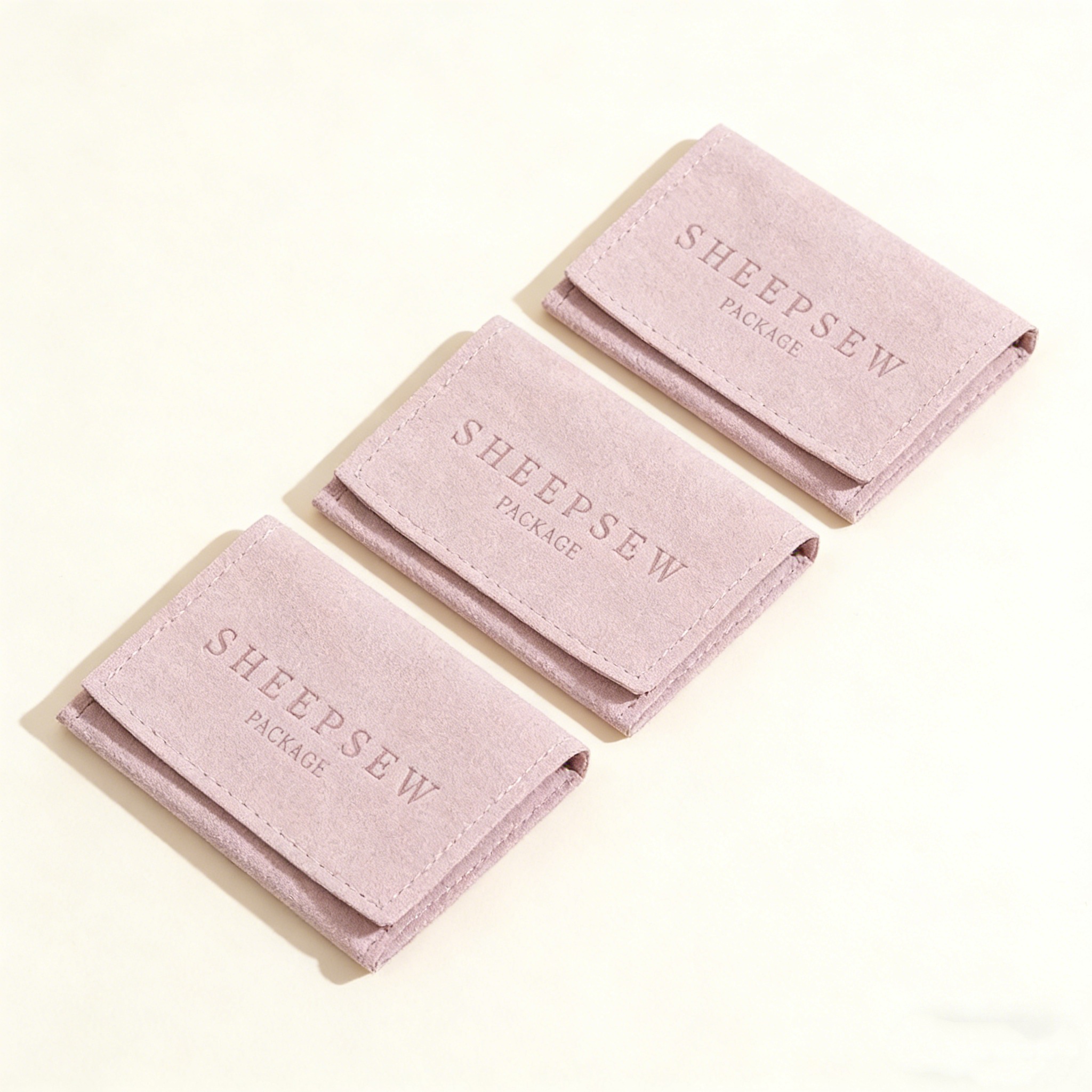 Luxury Bags No Logo - PandaSew Luxury Microfiber Jewelry Pouch Custom