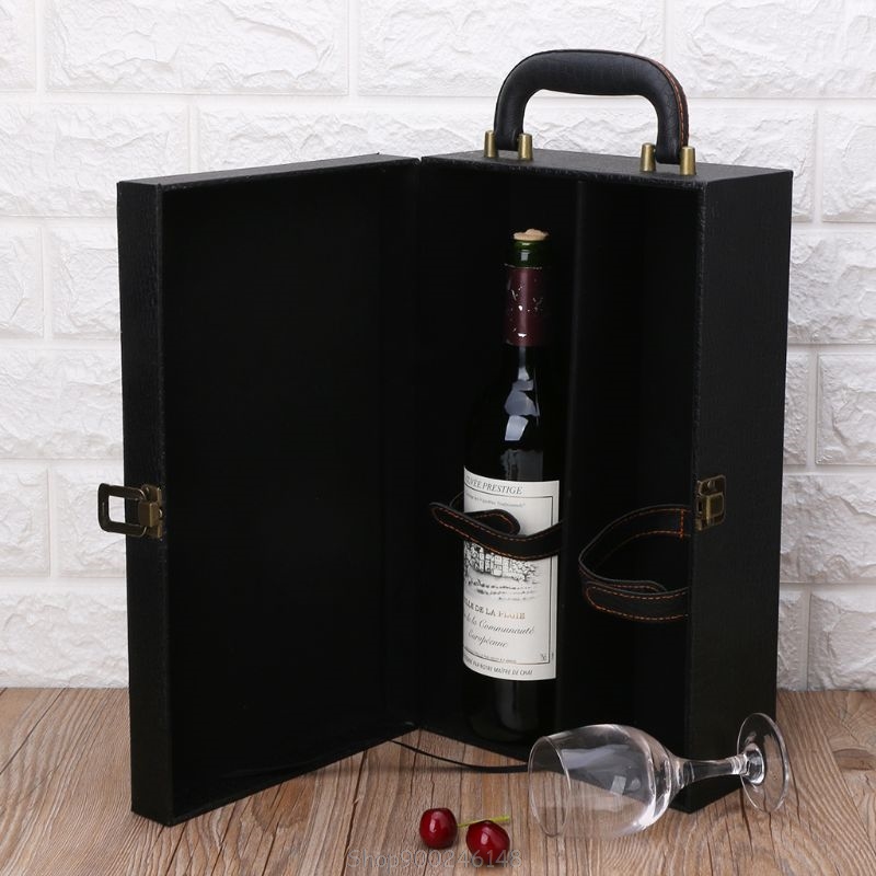 Luxury Bags Eu - Wine Bottle Box Leather Luxury Bag