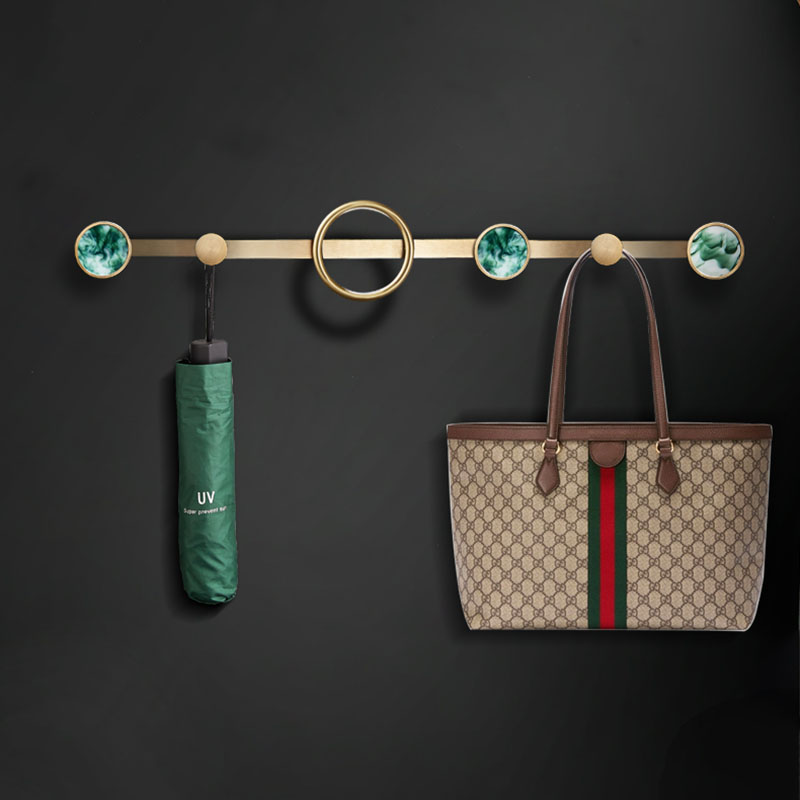 Green/White Brass  Wall Mount  - Luxury Bags Green ulasan dan harga