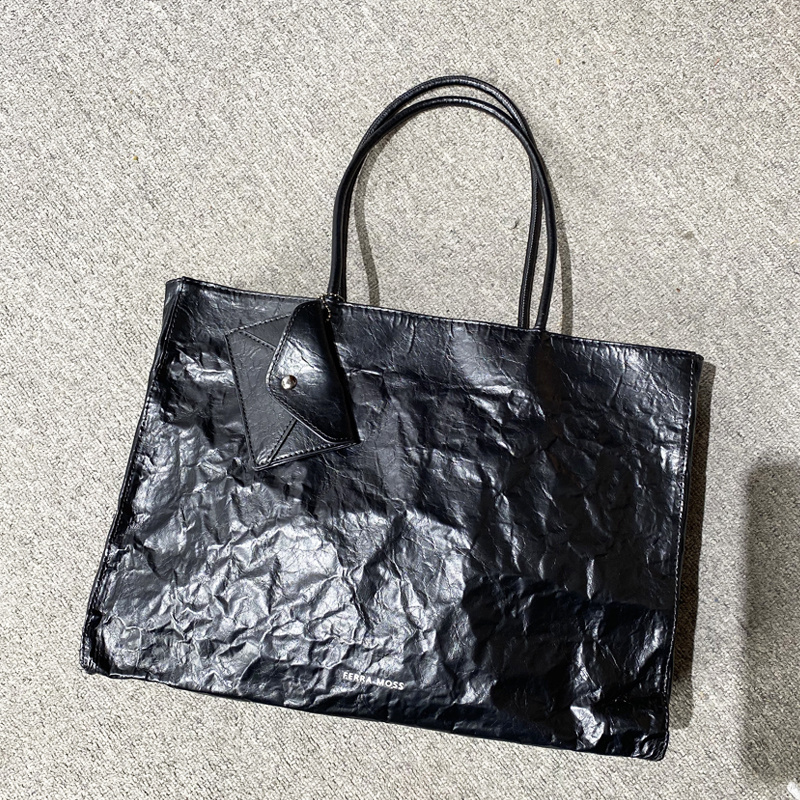 Korean Casual Kraft Paper Tote - Luxury Bags Supplier ulasan dan harga