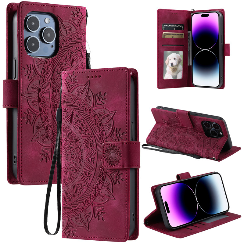 Embossing Process Wallet Phone - Luxury Bags Eu ulasan dan harga