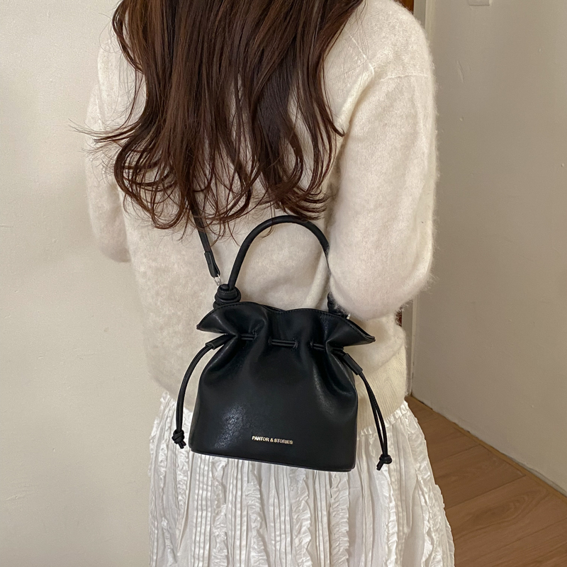 Women's Faux Leather Bucket Ba - Quiet Luxury Bags Crossbody ulasan dan harga