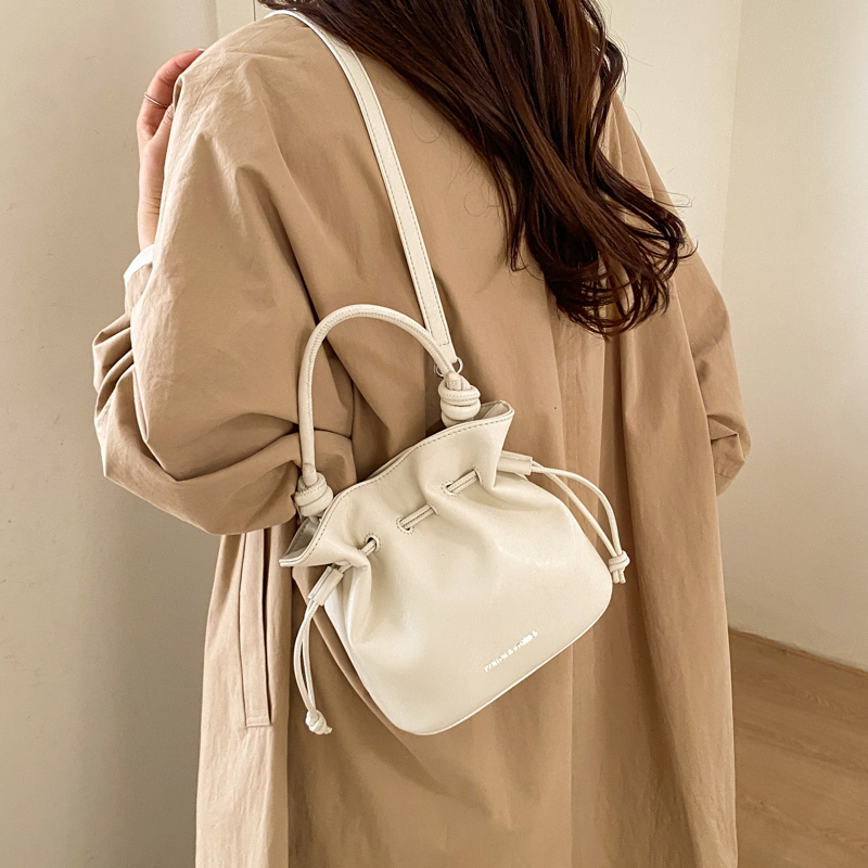 Women's Faux Leather Bucket Ba - Quiet Luxury Bags Crossbody ulasan dan harga