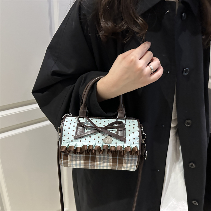 Retro Sweetheart Polka Dot & P - Wristlet Wallet Zipper ulasan dan harga