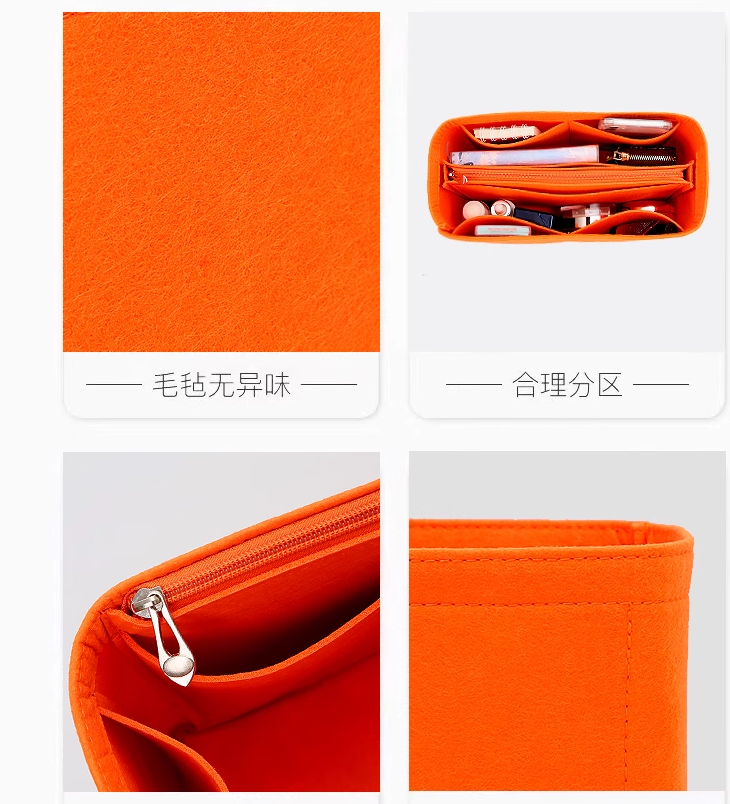 Felt Insert Bag Cosmetic Organ - Luxury Bags Goyard ulasan dan harga