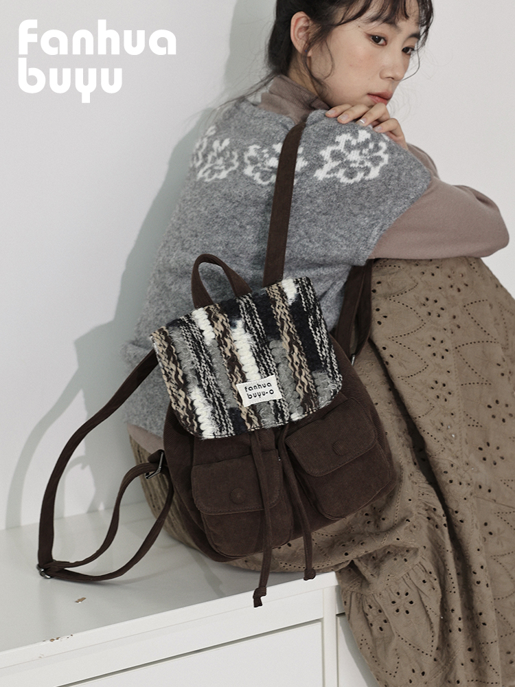 Light Luxury Fashion New Cotto - Luxury Zipper Bags ulasan dan harga
