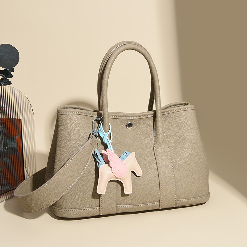 PU leather spliced color-block - Luxury Bags Hermes ulasan dan harga