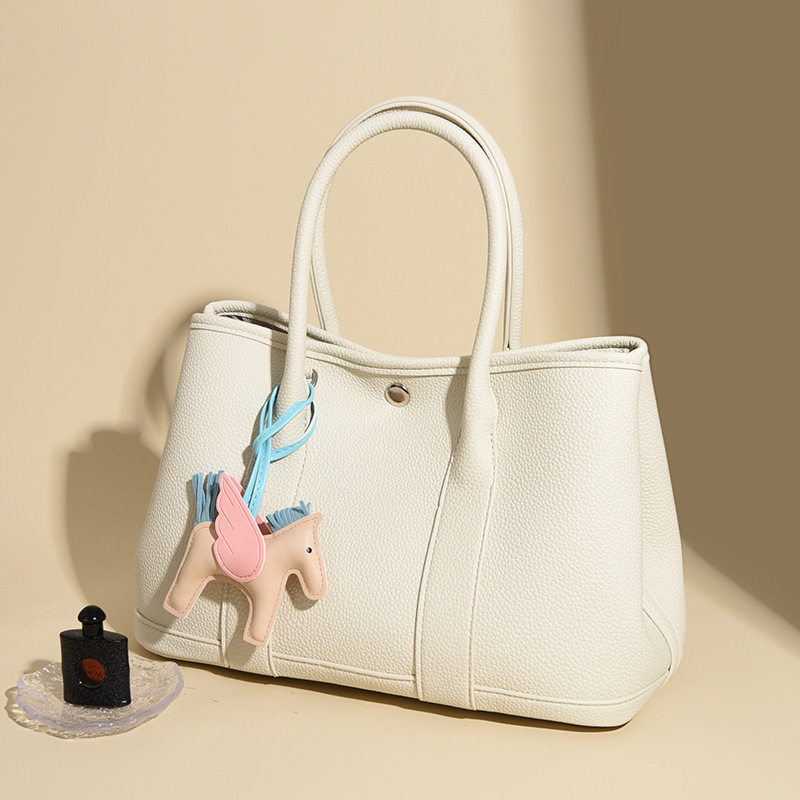 PU leather spliced color-block - Luxury Bags Hermes ulasan dan harga