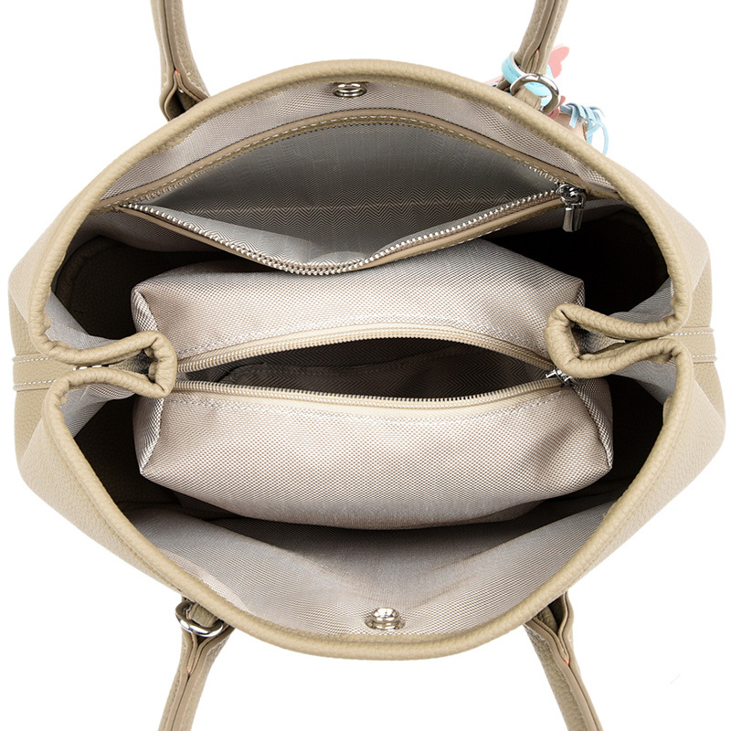 PU leather spliced color-block - Luxury Bags Hermes ulasan dan harga