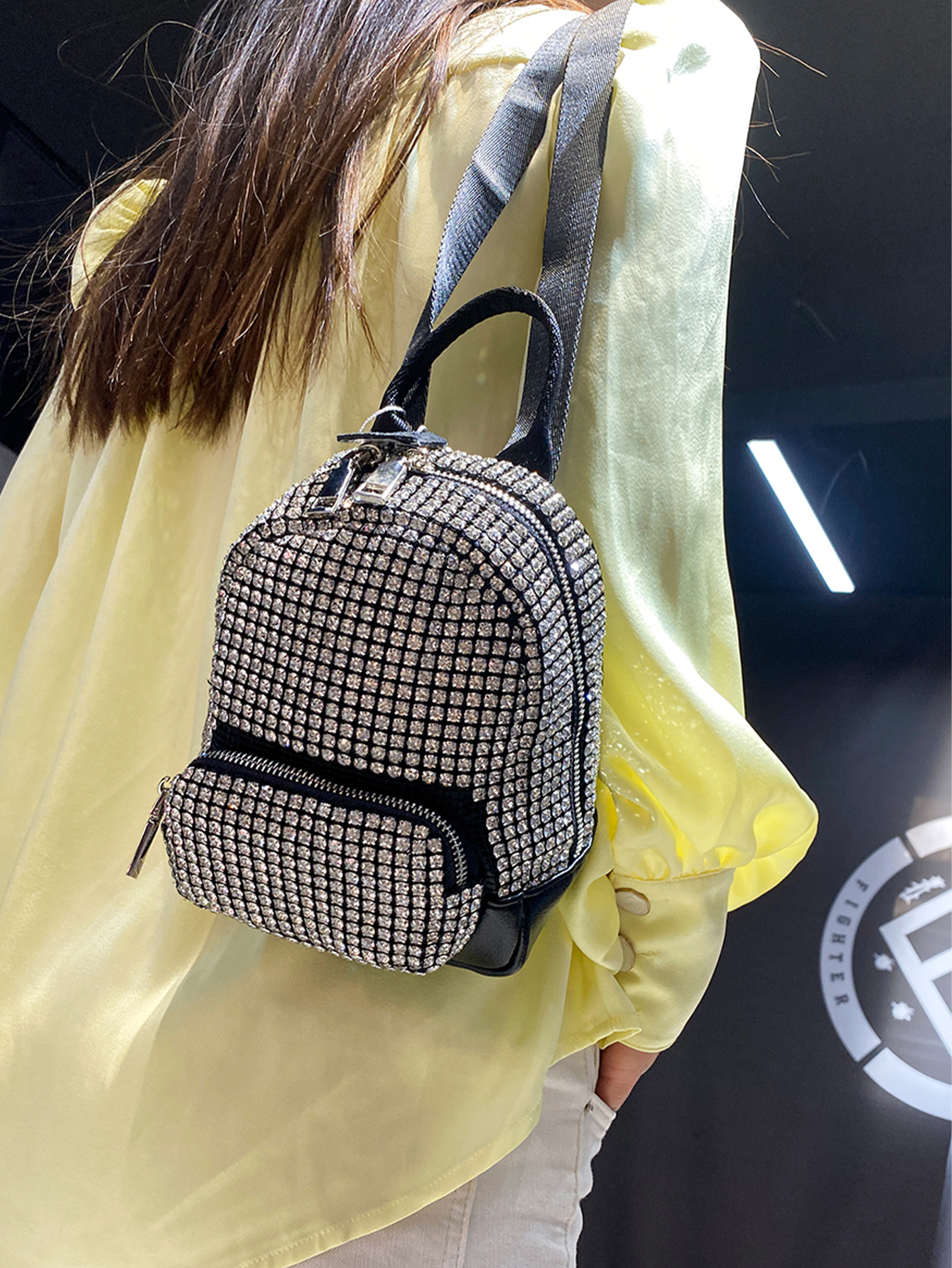 JIOMAY Fashion Mini Backpack L - Luxury Zipper Bags ulasan dan harga