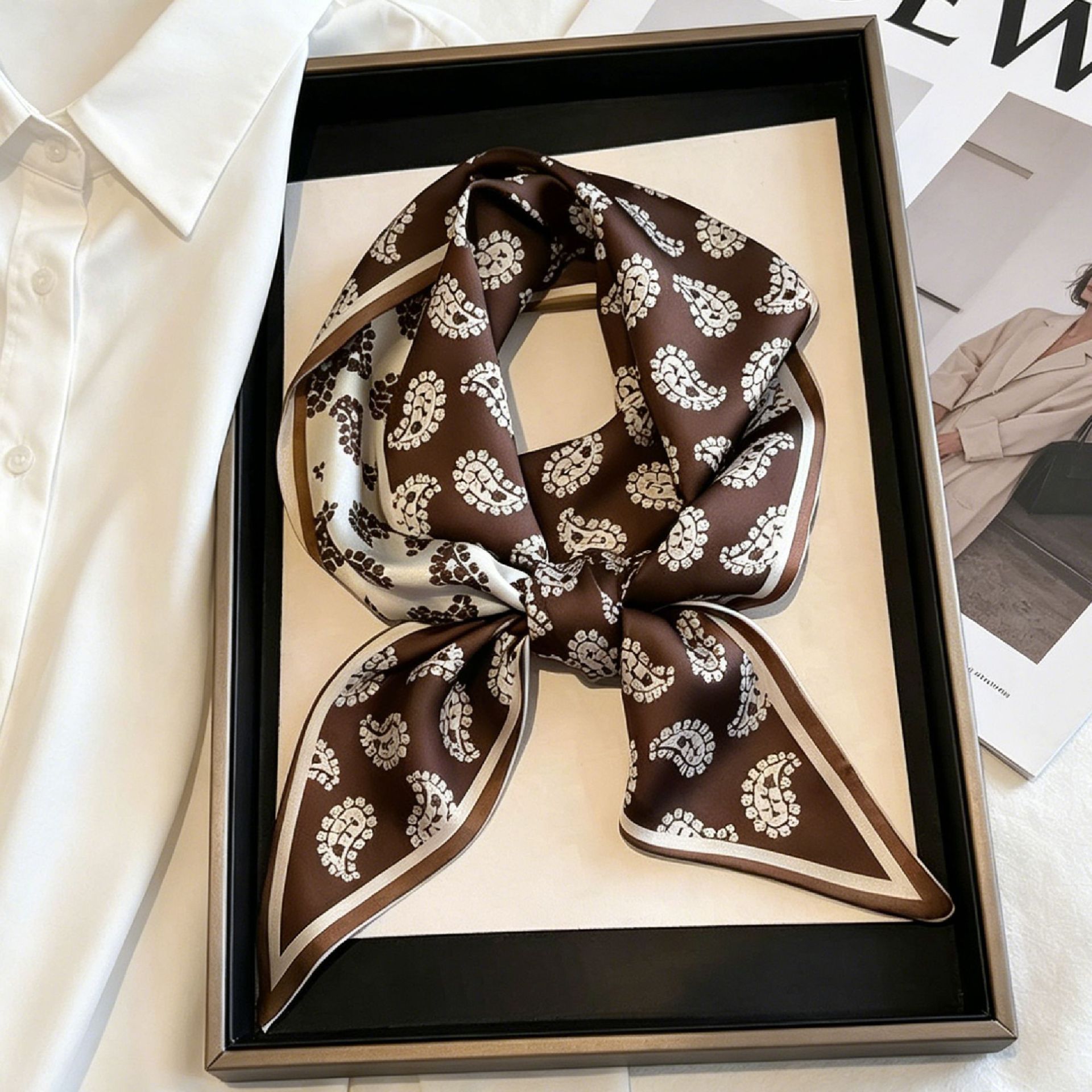 Luxury Long Neckerchief Skinny - Luxury Bags Trending ulasan dan harga