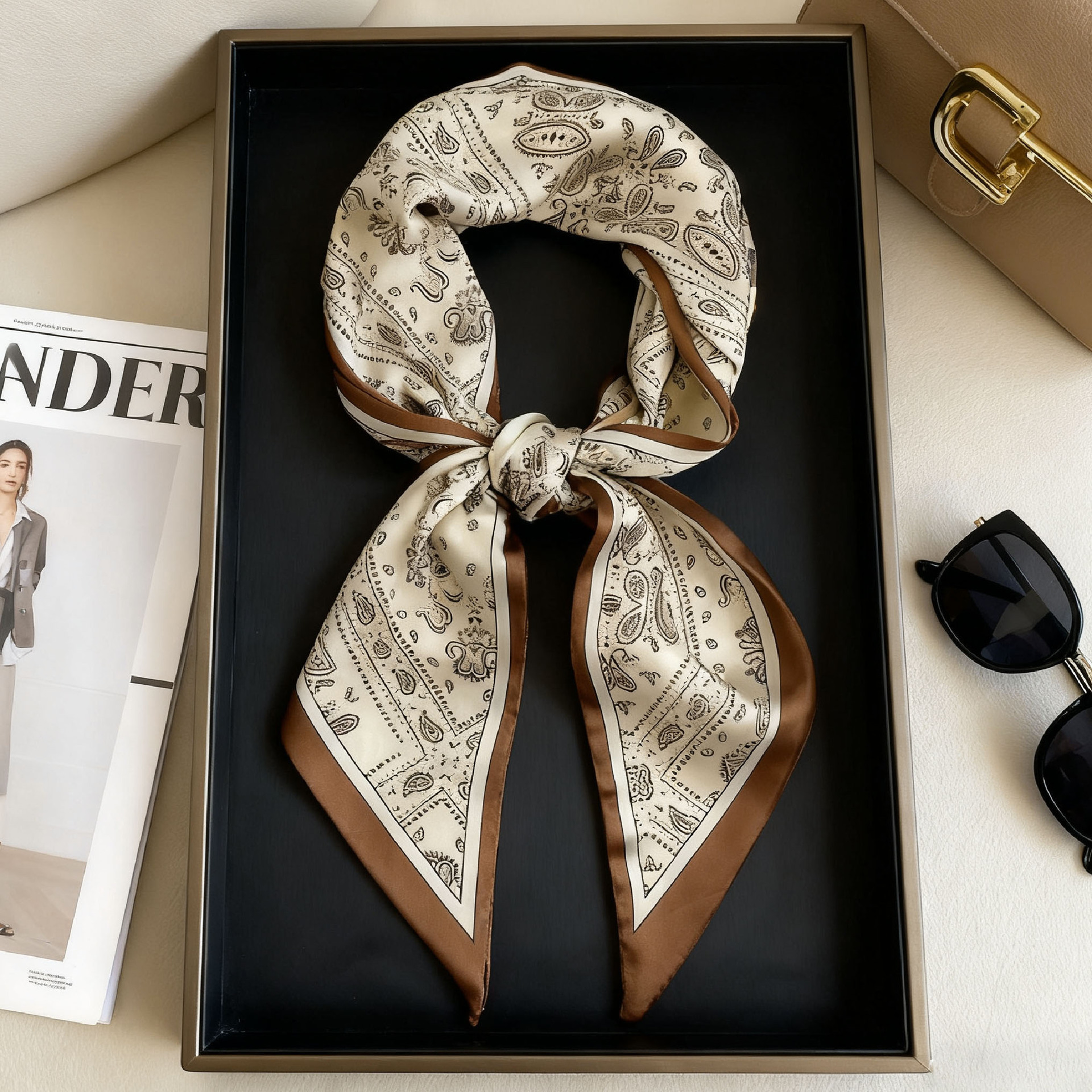 Luxury Long Neckerchief Skinny - Luxury Bags Trending ulasan dan harga