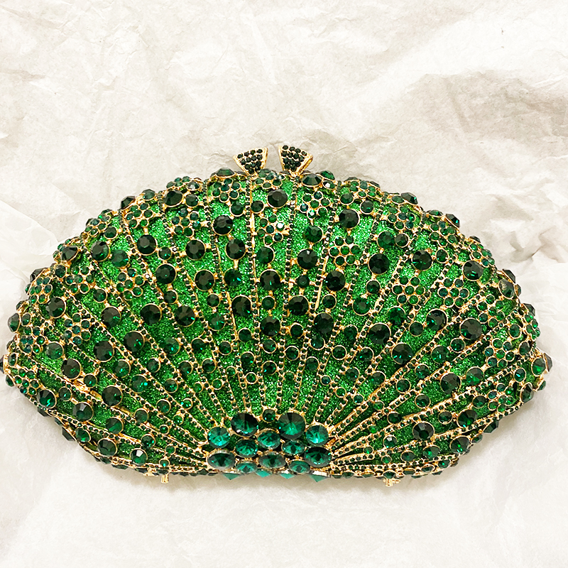 Green Diamond Evening Purses C - Luxury Bags Green ulasan dan harga