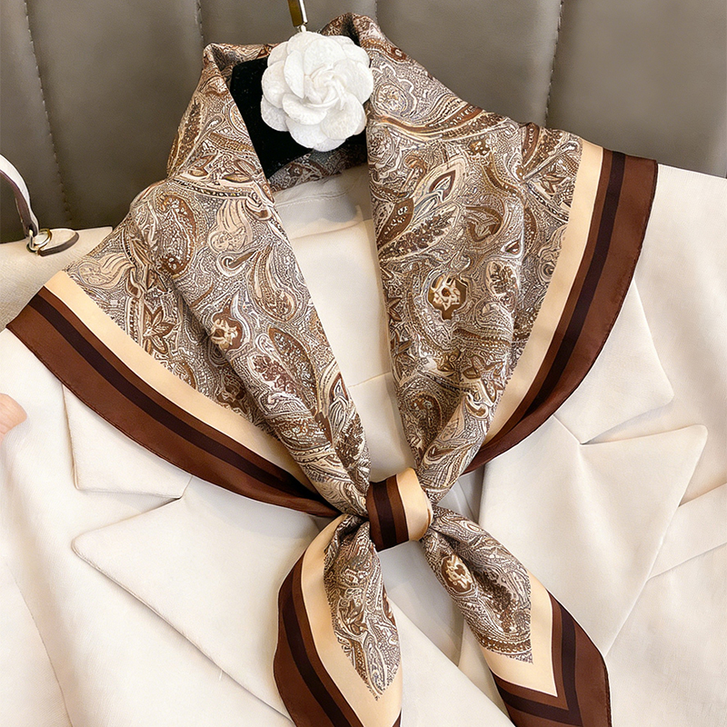Luxury Women Silk Square Scarf - Luxury Bags Trending ulasan dan harga