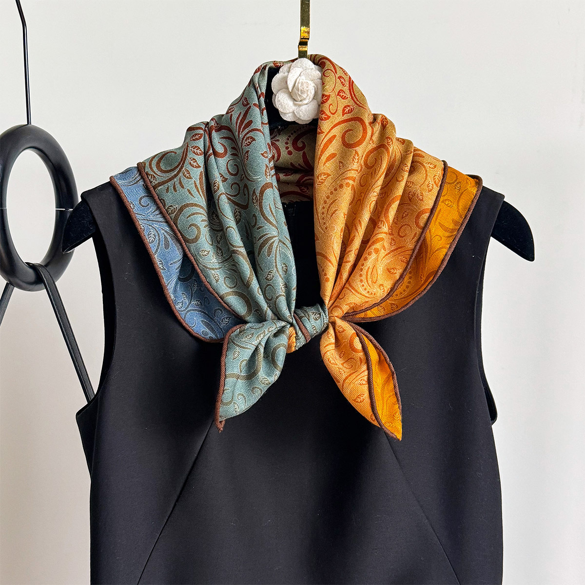 82% Wool 18% Real Silk Scarf N - Luxury Bags Trending ulasan dan harga