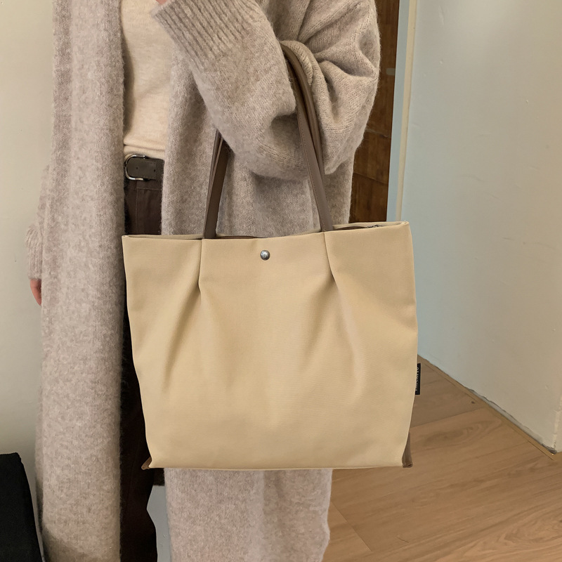 Tote Bag Large Capacity Crossb - Canvas Tote Designer ulasan dan harga