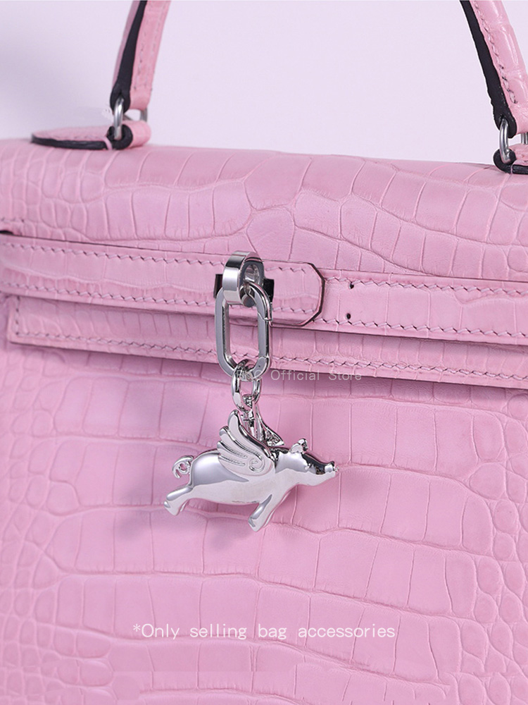 Luxury Brass Fliggy Bag Charm  - Luxury Bags Hermes ulasan dan harga
