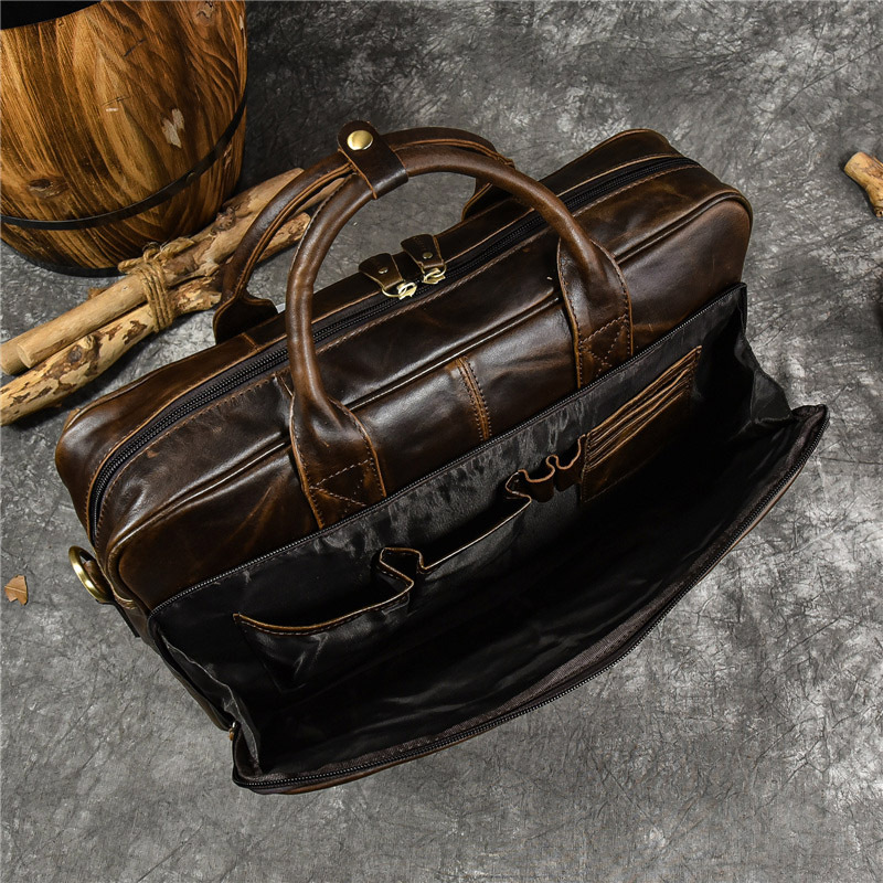Luxury Genuine Leather Handbag - Luxury Zipper Bags ulasan dan harga