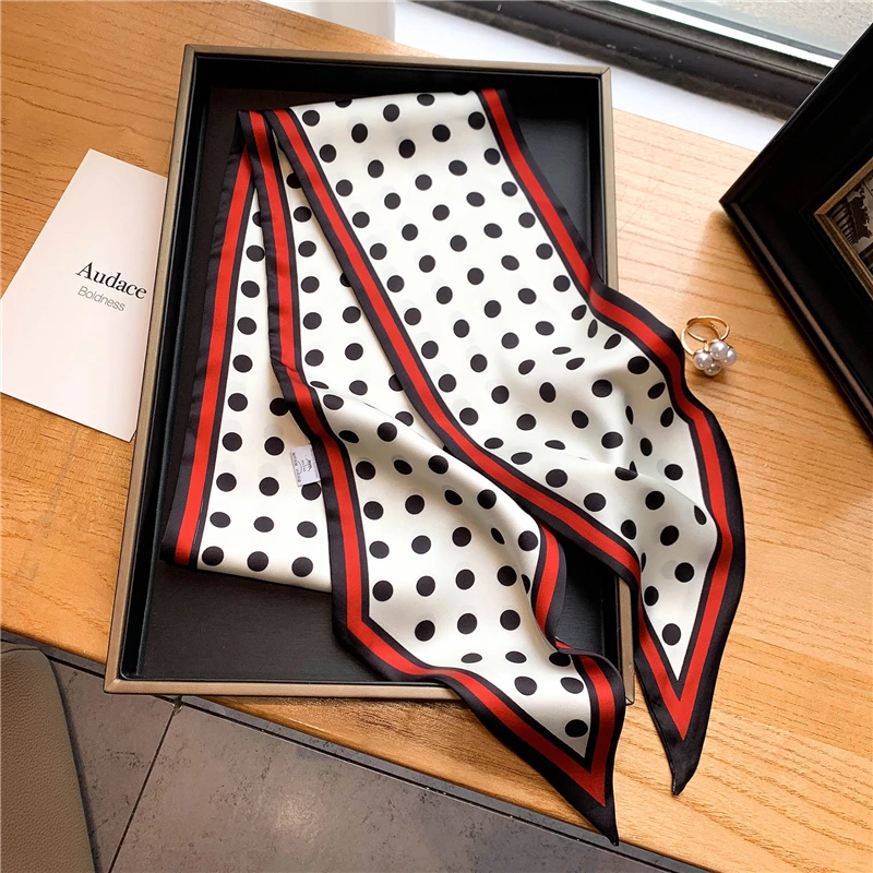 Luxury Long Silk Scarf Female  - Luxury Bags Trending ulasan dan harga