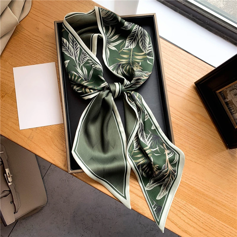 Luxury Long Silk Scarf Female  - Luxury Bags Trending ulasan dan harga
