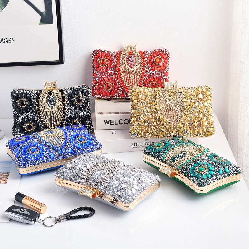 Luxury Green Tassel Evening Cl - Luxury Bags Green ulasan dan harga