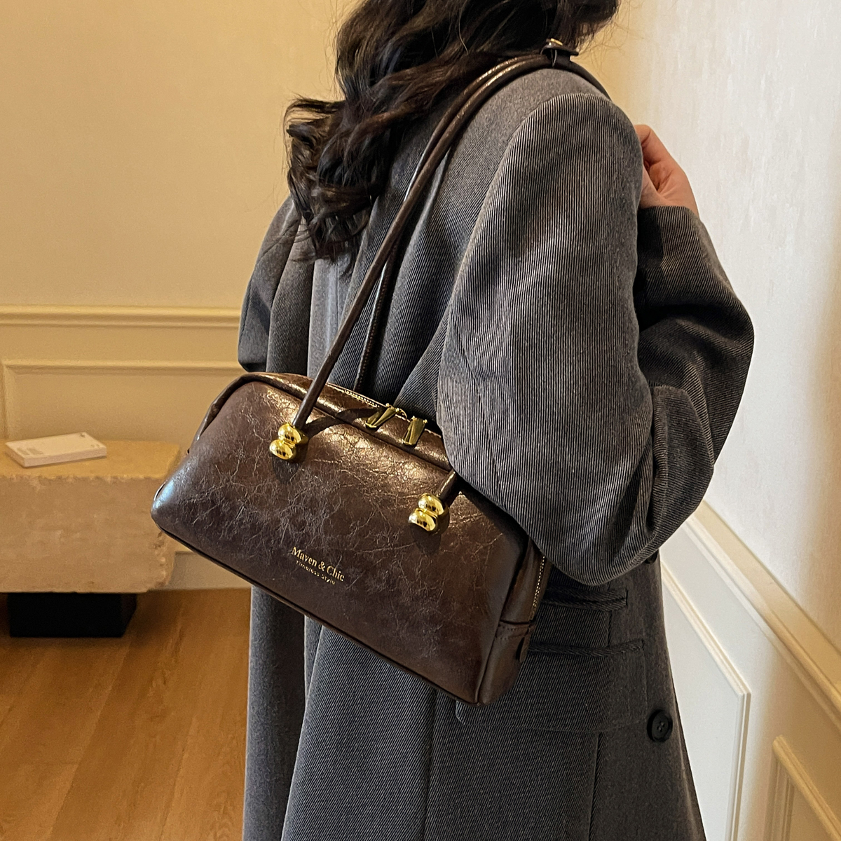Vintage Trend Small PU Leather - Luxury Bags Everyday ulasan dan harga
