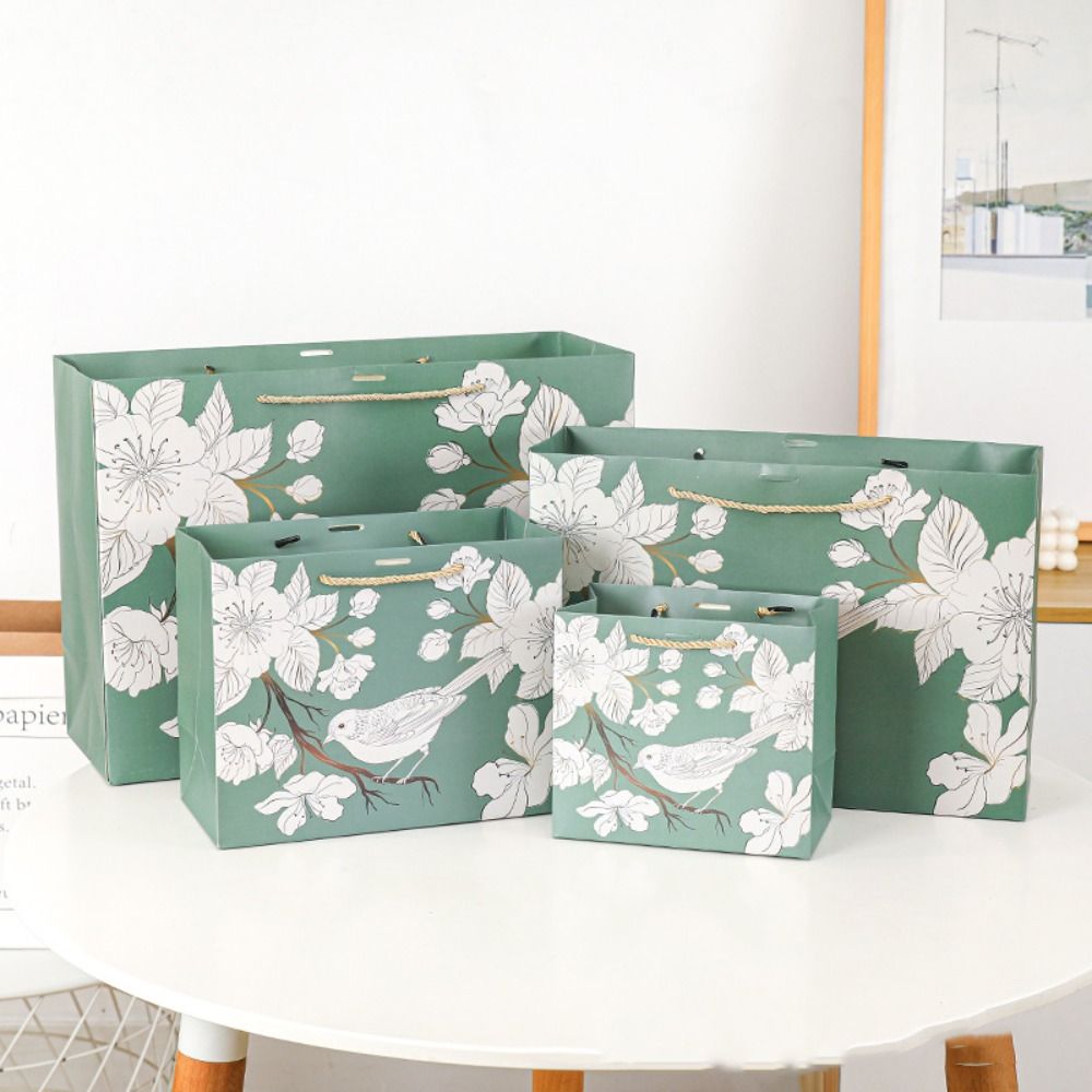 Green Handhold Paper Bag Creat - Luxury Bags Green ulasan dan harga