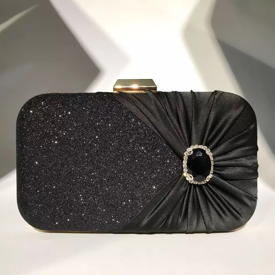 Silver Luxury Crystal Evening  - Luxury Bags Green ulasan dan harga