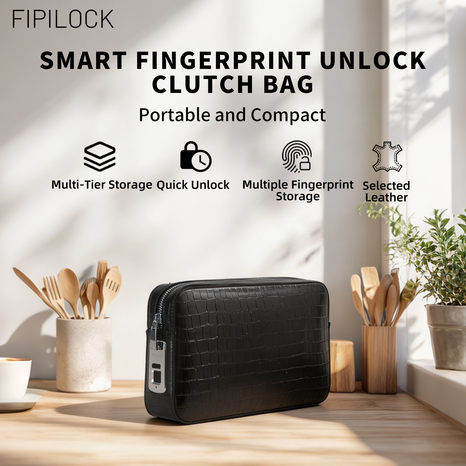 FIPILOCK Clutch Purses Bags Wo - Wristlet Wallet Zipper ulasan dan harga