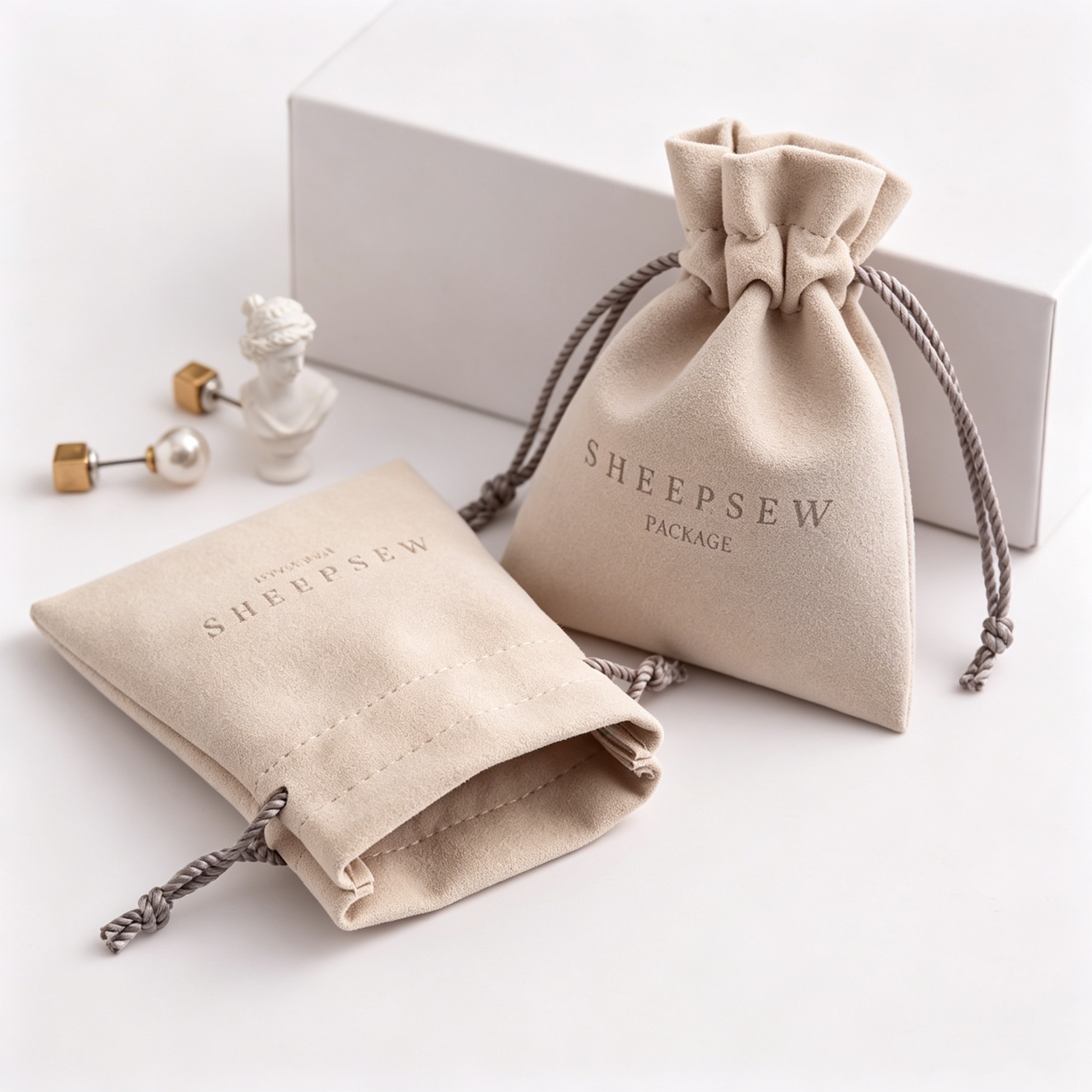 SHEEPSEW 12x10cm Customized Lo - Luxury Bags No Logo ulasan dan harga