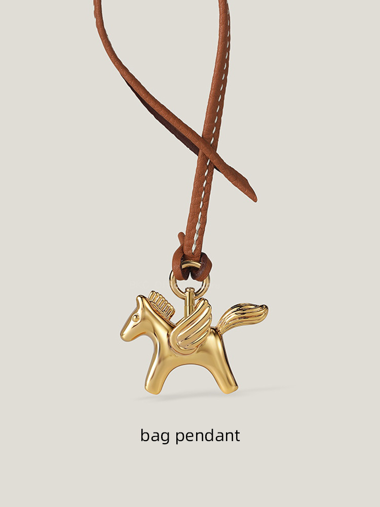 Luxury Brass Pegasus Bag Charm - Luxury Bags Hermes ulasan dan harga