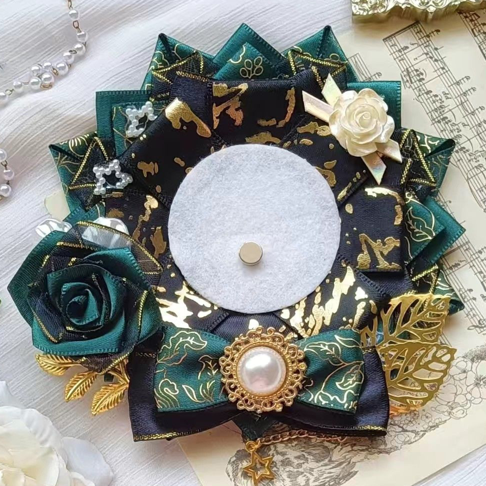 green Ribbon Badge Rosette，lux - Luxury Bags Green ulasan dan harga