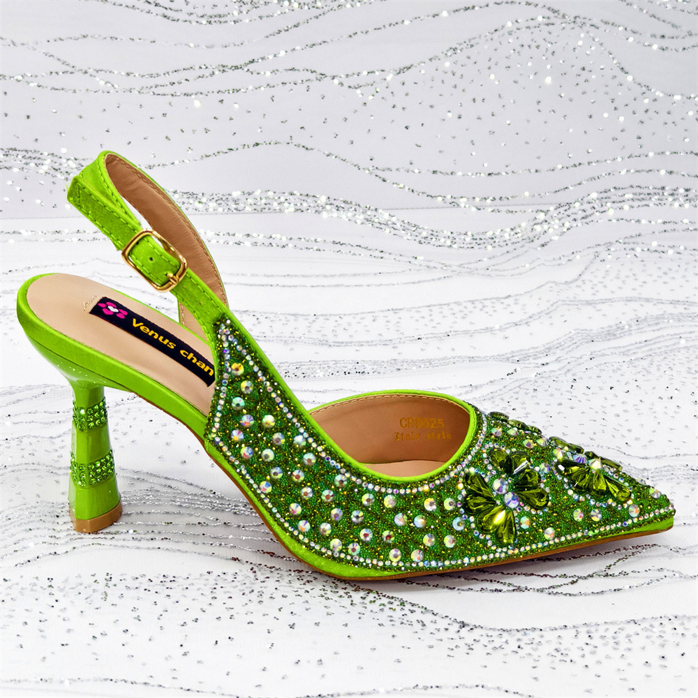 Luxury Green Rhinestone Party  - Luxury Bags Green ulasan dan harga