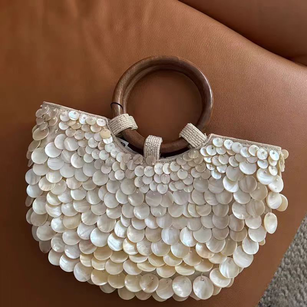 Exquisite Beaded Bag Handmade  - Wristlet Wallet Zipper ulasan dan harga
