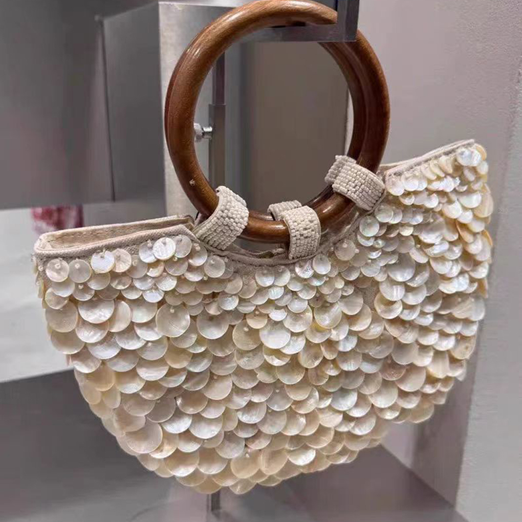 Exquisite Beaded Bag Handmade  - Wristlet Wallet Zipper ulasan dan harga