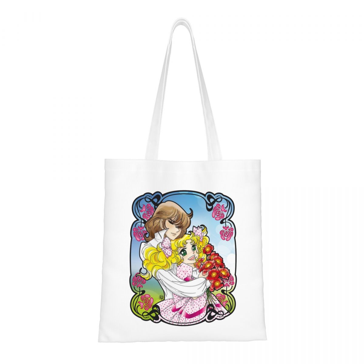 Candy Candy Anime & Terence Ca - Canvas Tote Designer ulasan dan harga