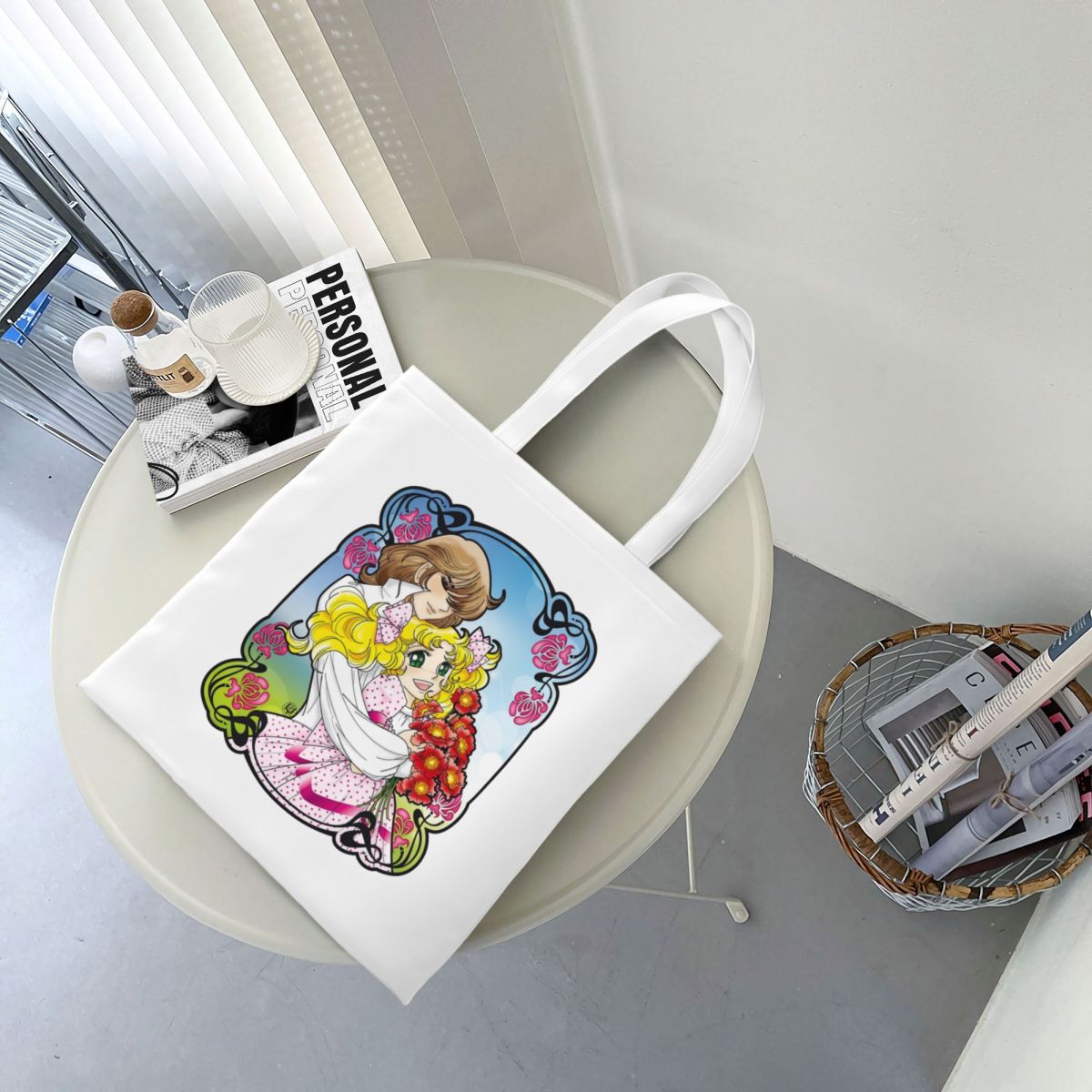 Candy Candy Anime & Terence Ca - Canvas Tote Designer ulasan dan harga
