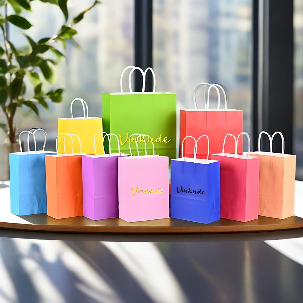 100Pcs Custom Paper Gift Bag w - Luxury Bags In Store ulasan dan harga