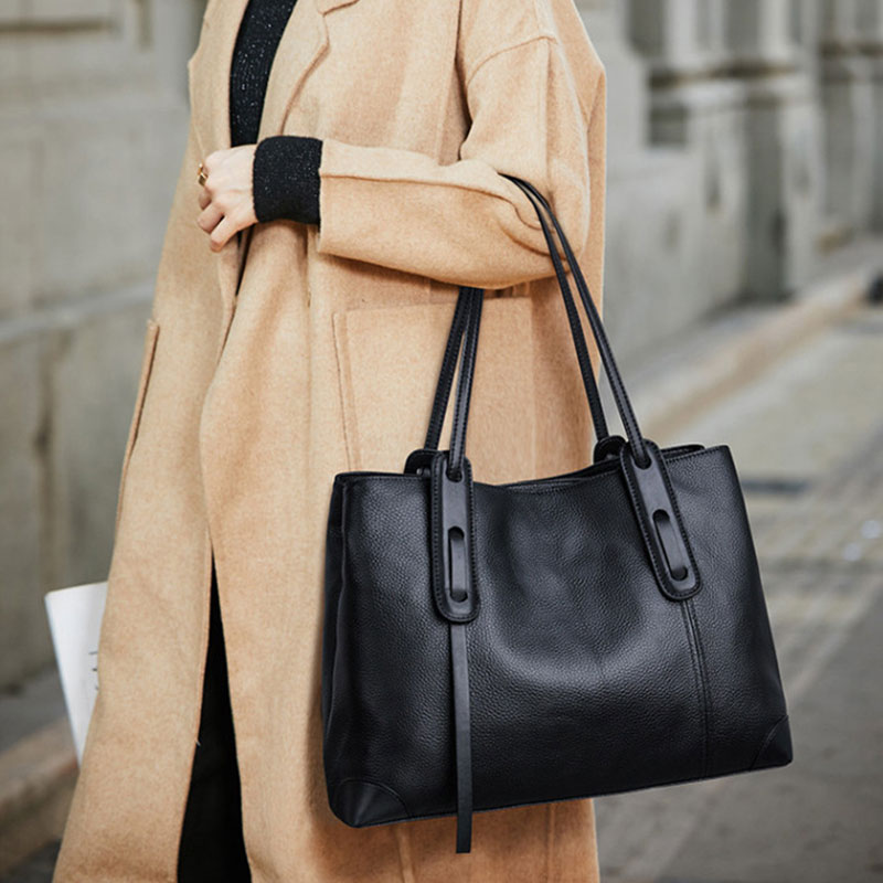 Genuine Leather Tote Bag Luxur - Luxury Bags Supplier ulasan dan harga
