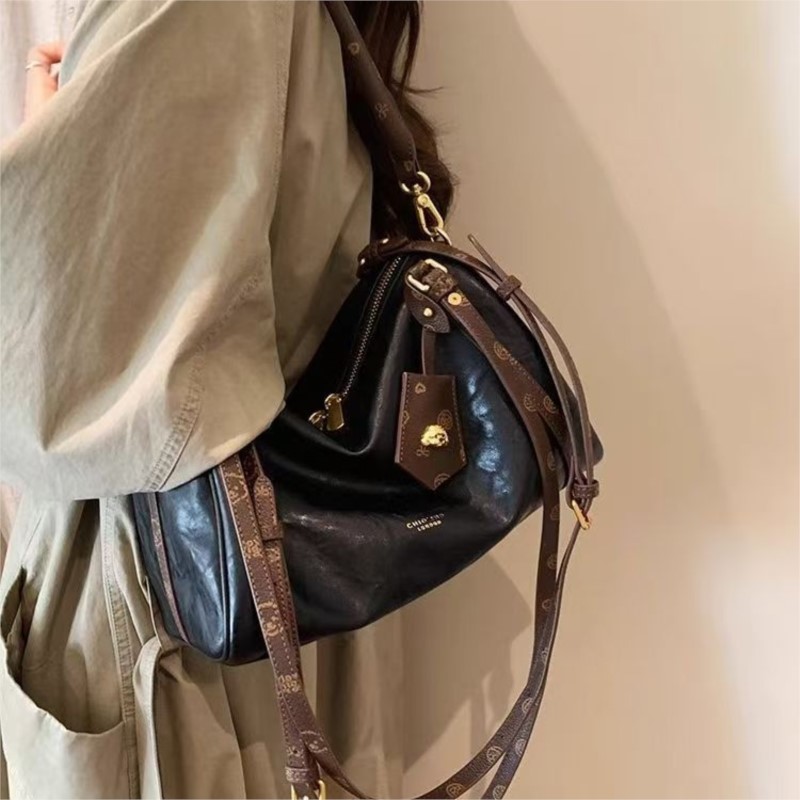 Black Luxury Boston Tote Bag W - Luxury Bags Everyday ulasan dan harga